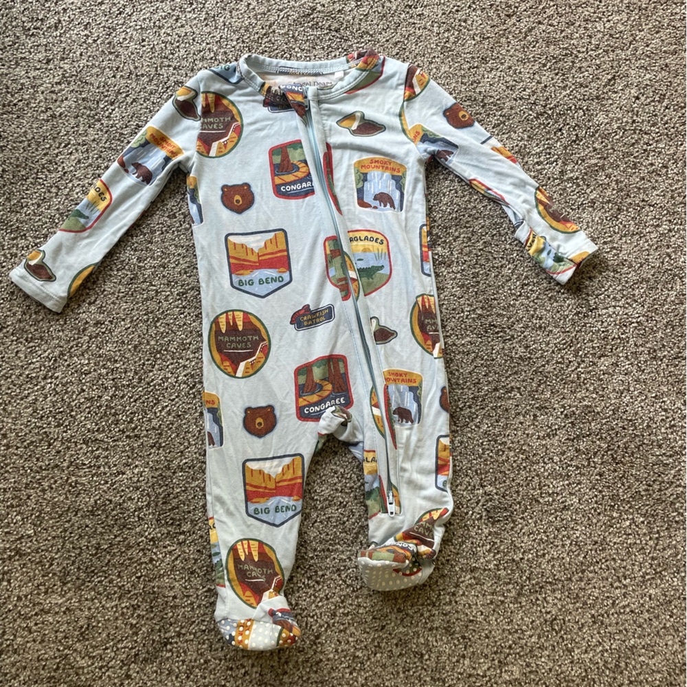 Angel Dear Bamboo Footie Pajamas